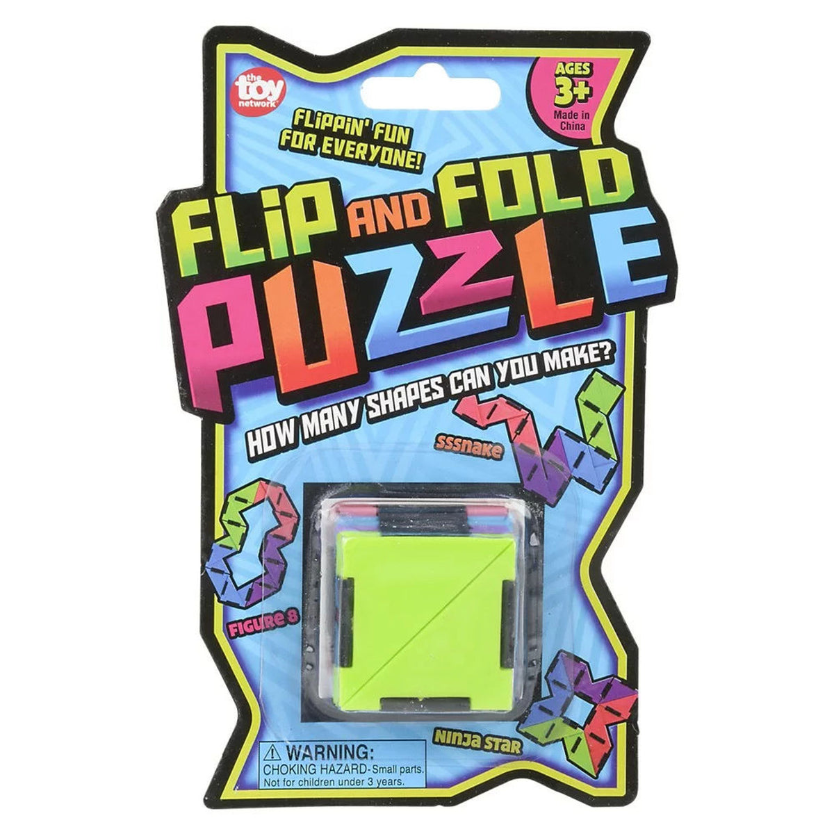 7" Flip and Fold Puzzle Game