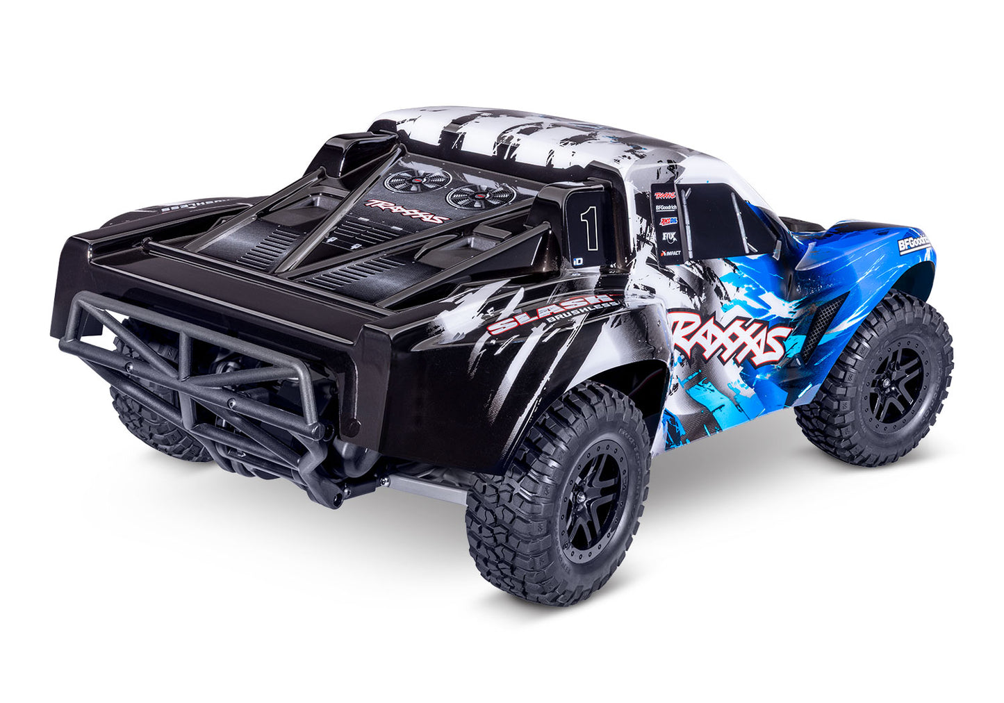 1/10 Slash 2WD VXL3s Brushless (Requires battery & charger): Blue