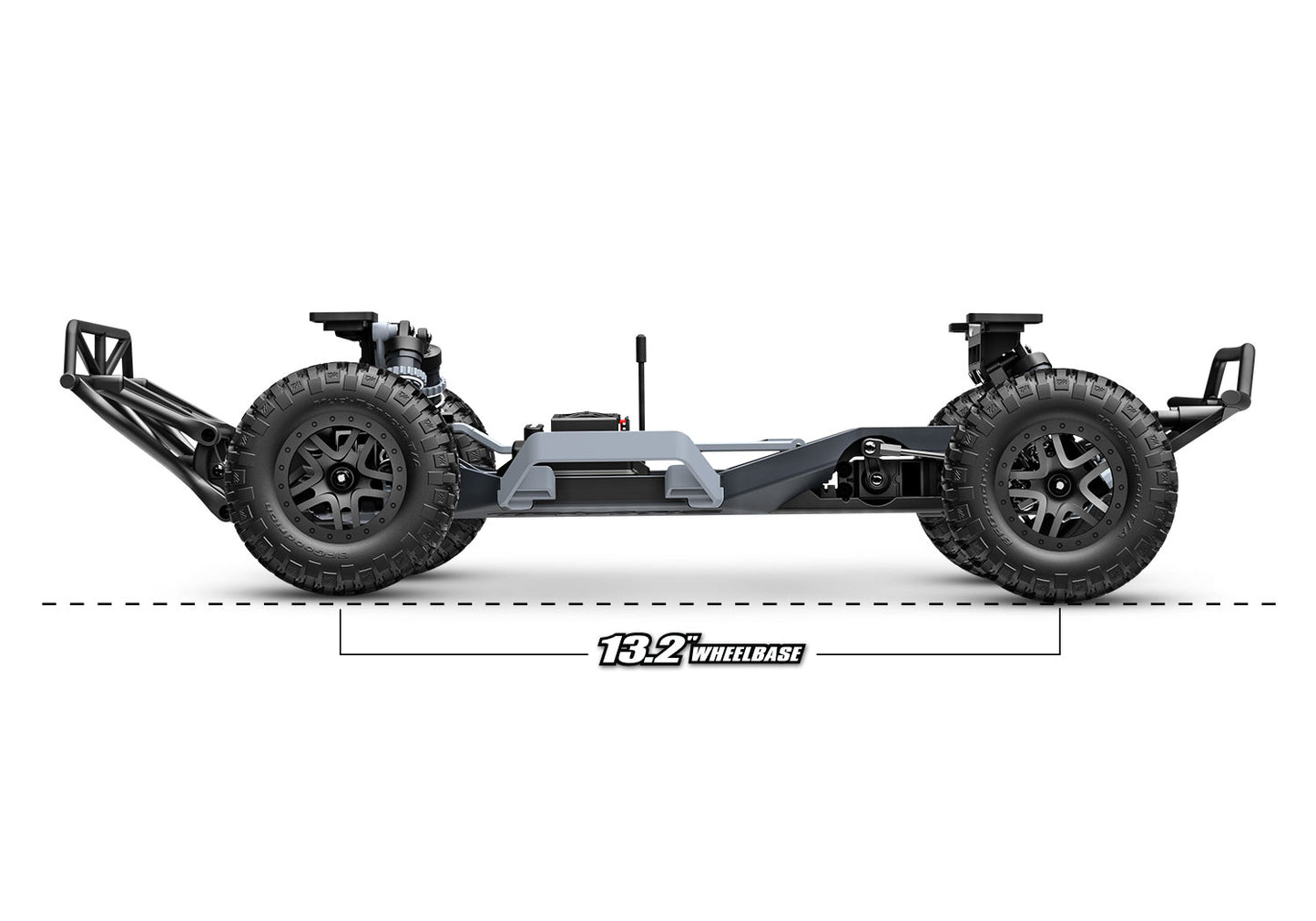 1/10 Slash 2WD VXL3s Brushless (Requires battery & charger): Blue