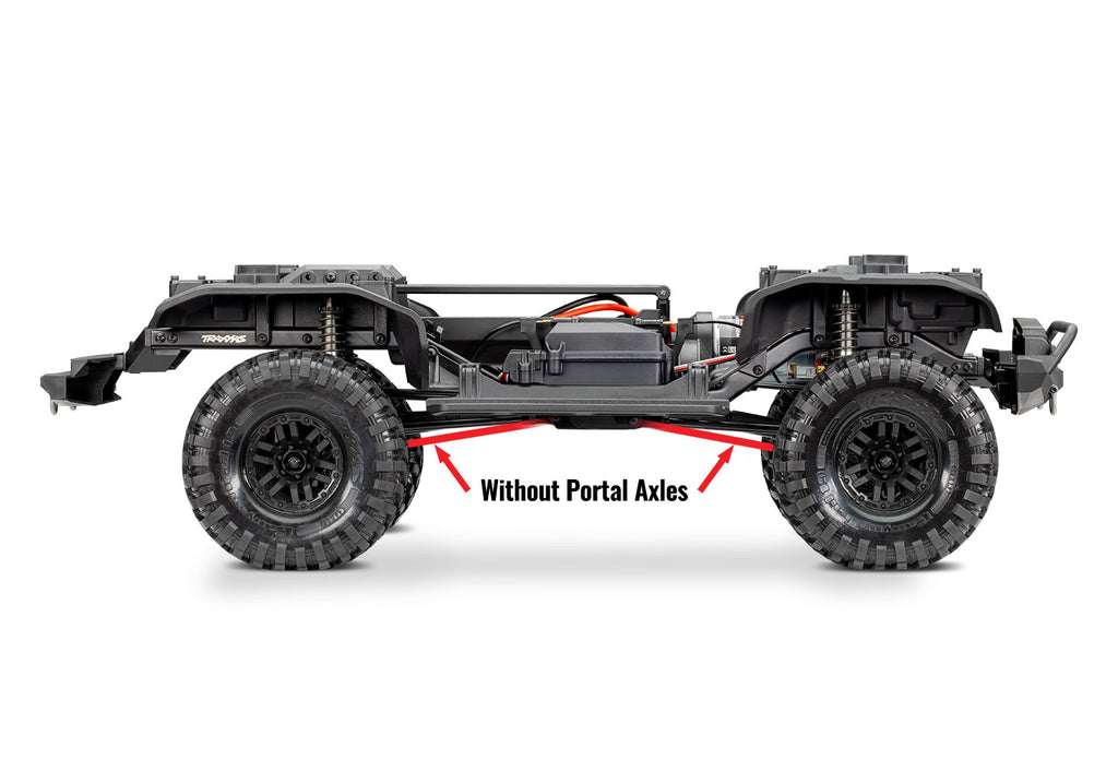 1/10 TRX-4 Crawler, Clipless, 4WD, Unassembled Kit w/o Body (Requires battery & charger)