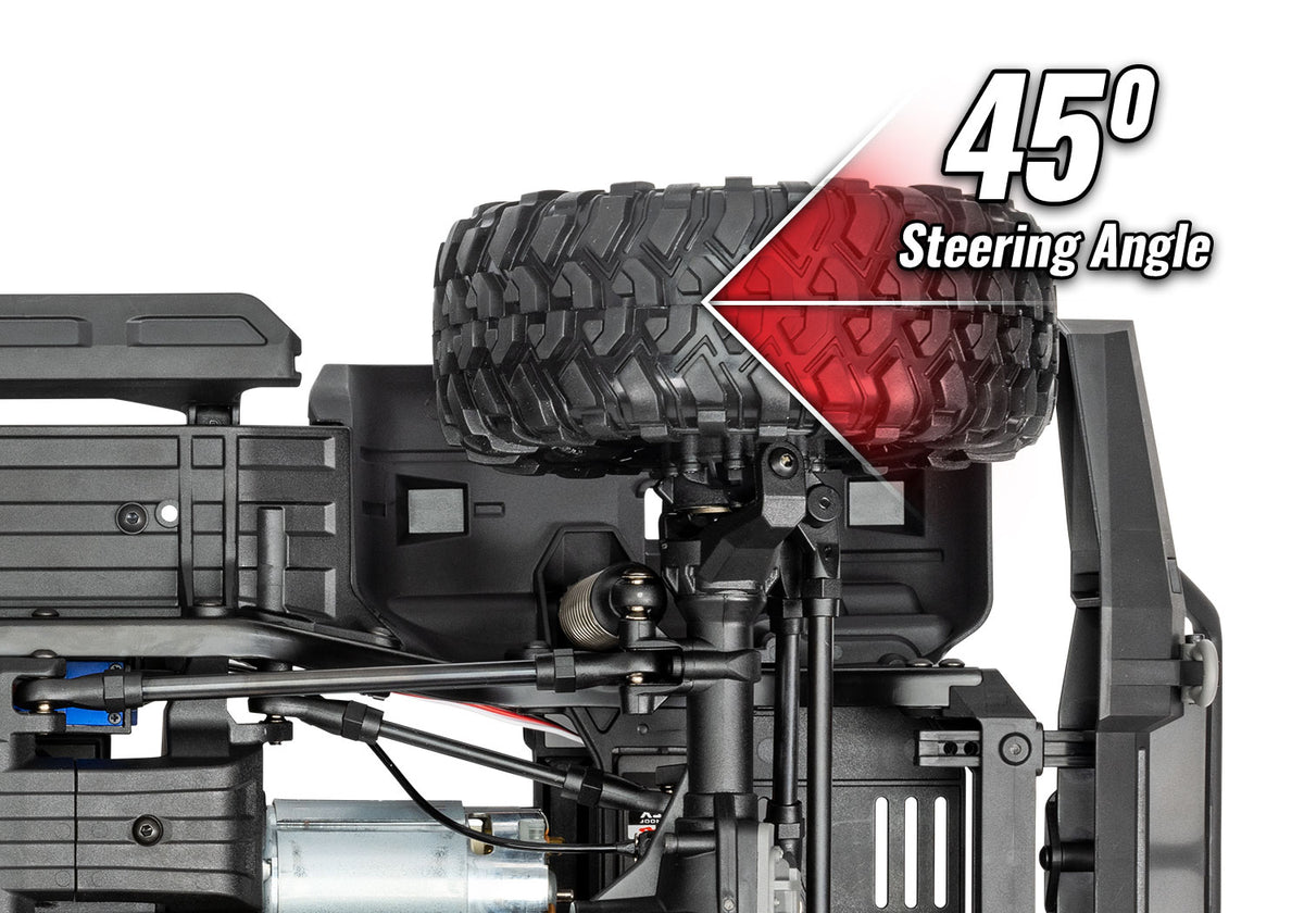 1/10 TRX-4 Crawler, Clipless, 4WD, Unassembled Kit w/o Body (Requires battery & charger)