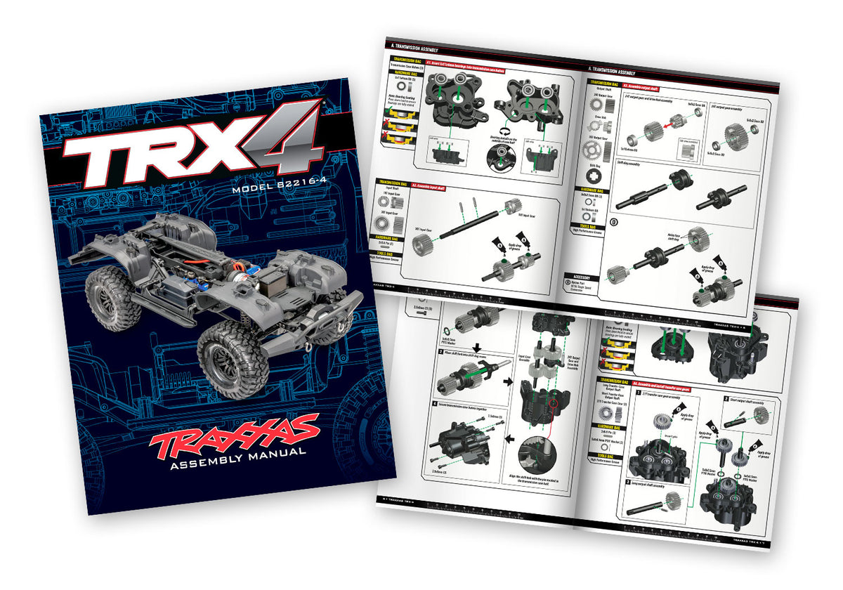 1/10 TRX-4 Crawler, Clipless, 4WD, Unassembled Kit w/o Body (Requires battery & charger)