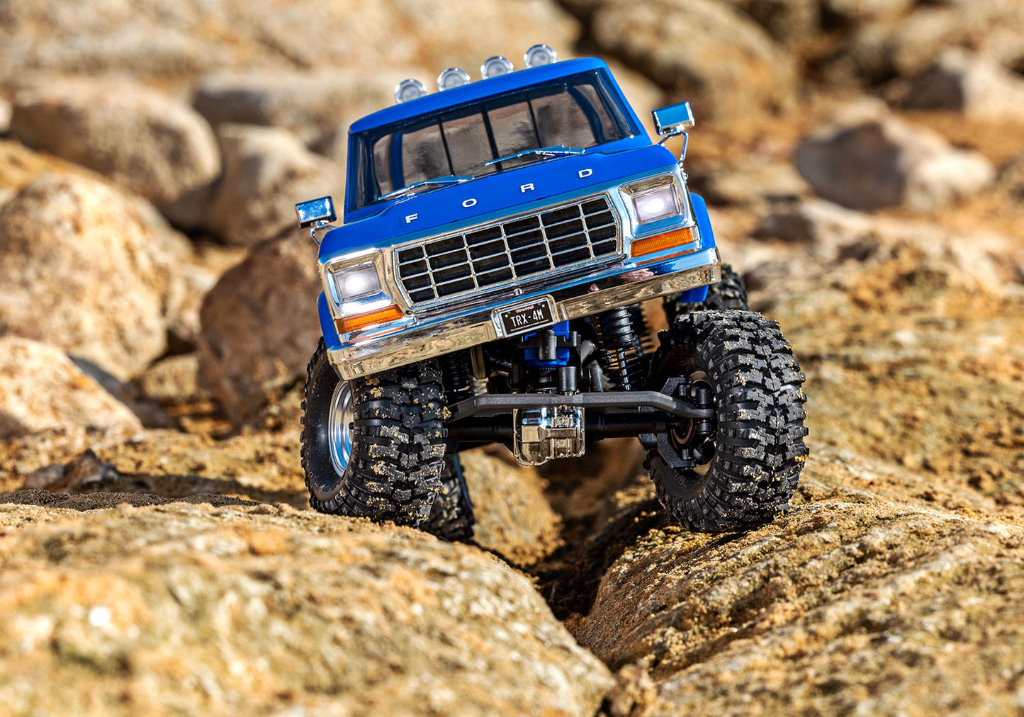 1/18 TRX-4M F-150 High Trail 79, RTR, Blue