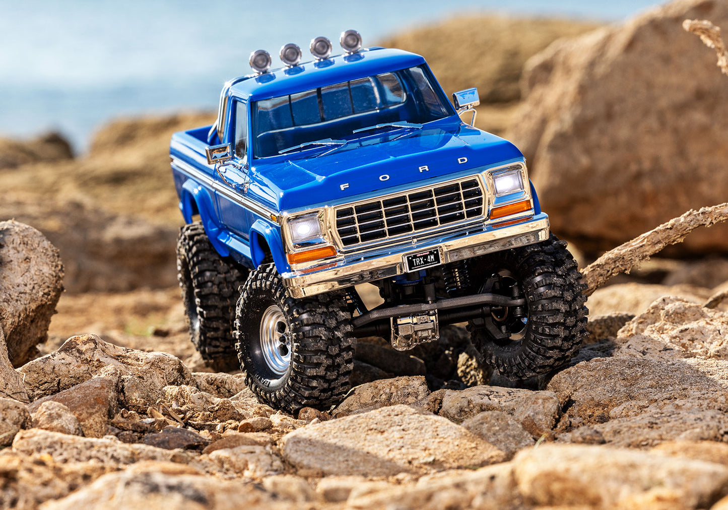 1/18 TRX-4M F-150 High Trail 79, RTR, Blue