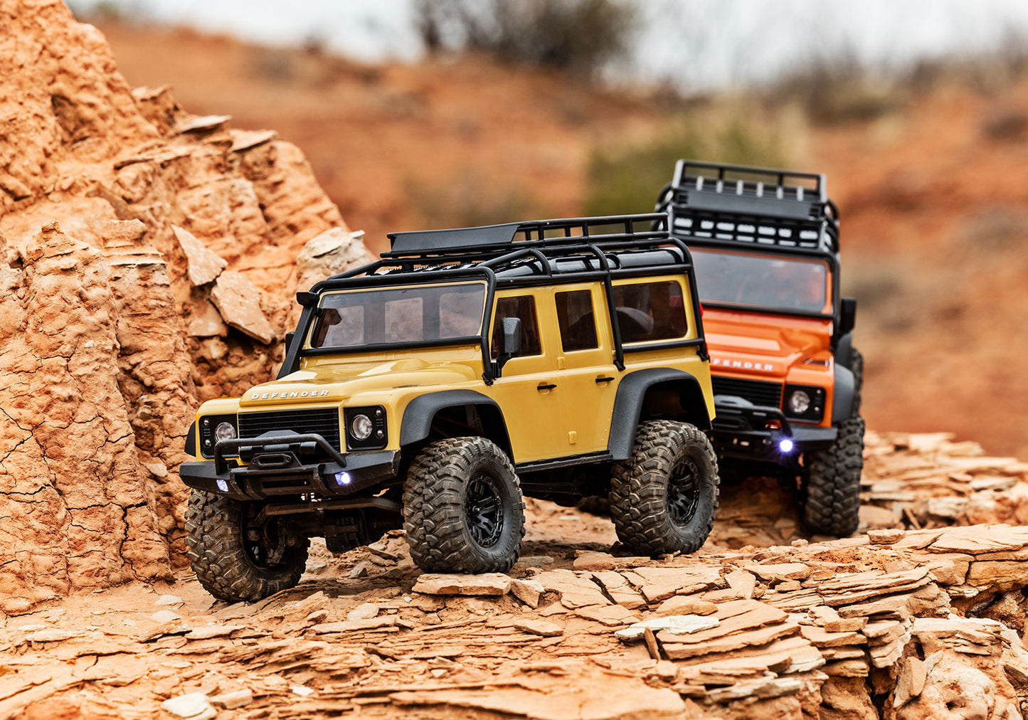 1/18 TRX-4M Land Rover® Defender®: Tan
