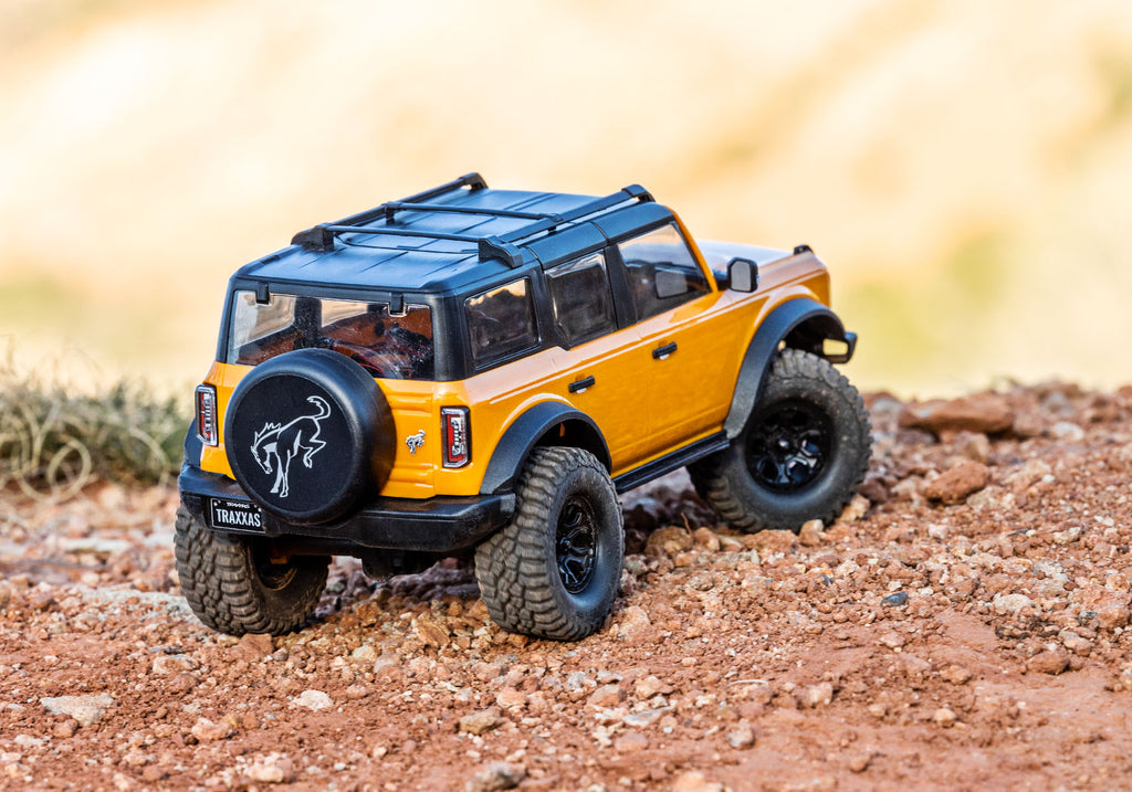 Traxxas 1/18 TRX-4M 4x4 Ford Bronco, RTR, Orange (97074-1-Orng)
