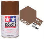 Tamiya TS-1 Red Brown Lacquer Spray Paint, 100ml product photo