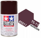 Tamiya TS-11 Maroon Lacquer Spray Paint, 100ml product photo
