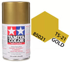 Tamiya TS-21 Gold Lacquer Spray Paint, 100ml product photo
