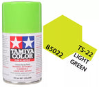 Tamiya TS-22 Light Green Lacquer Spray Paint, 100ml product photo
