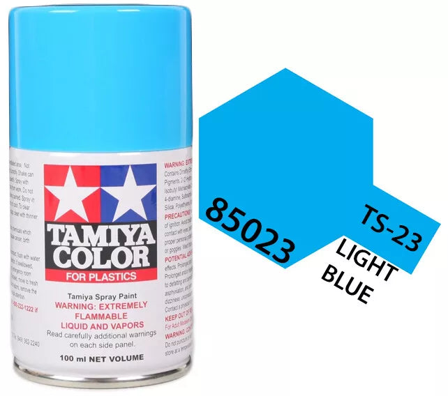Tamiya TS-23 Light Blue Lacquer Spray Paint, 100ml product photo