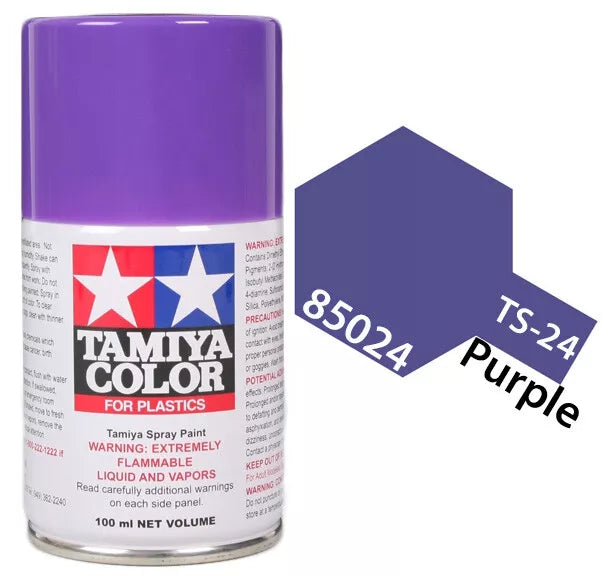 Tamiya TS-24 Purple Lacquer Spray Paint, 100ml product photo