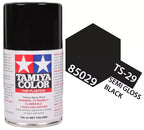 Tamiya TS-29 Semi Gloss Black Lacquer Spray Paint, 100ml product photo