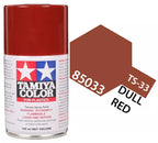 Tamiya TS-33 Dull Red Lacquer Spray Paint, 100ml product photo