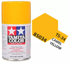 Tamiya TS-34 Camel Yellow Lacquer Spray Paint, 100ml product photo