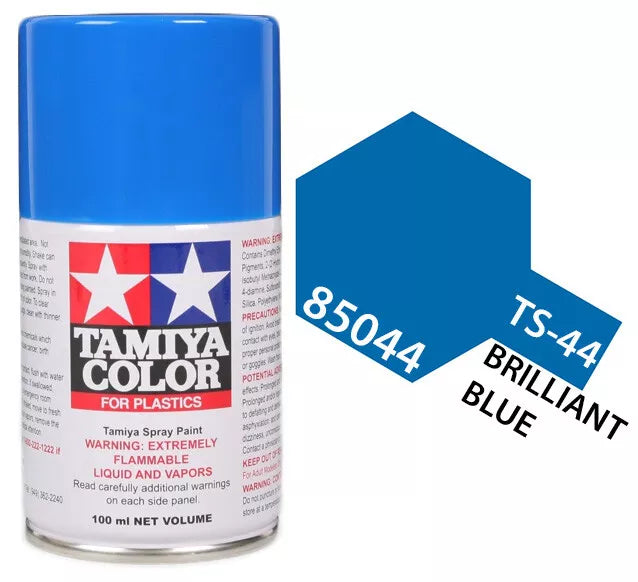 Tamiya TS-44 Brilliant Blue Lacquer Spray Paint, 100ml product photo