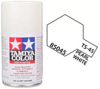 Tamiya TS-45 Pearl White Lacquer Spray Paint, 100ml product photo