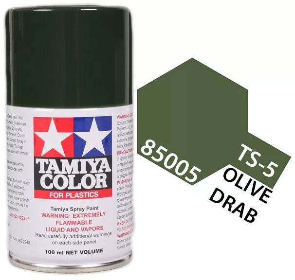 TS-5 Olive Drab Lacquer Paint 100ml