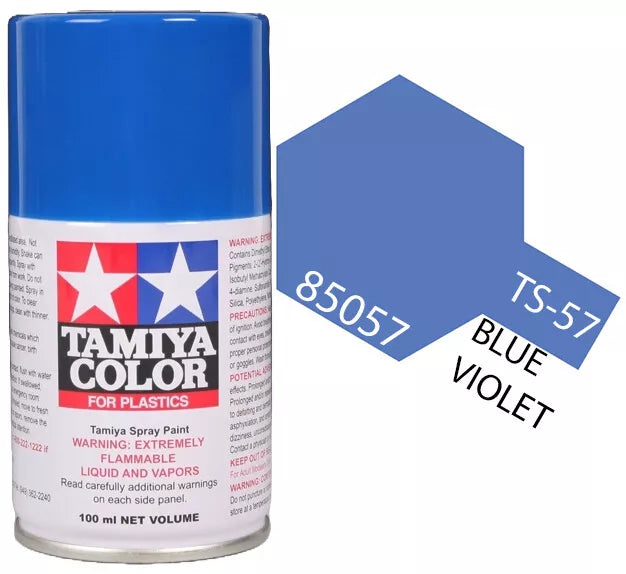 Tamiya TS-57 Blue Violet Lacquer Spray Paint, 100ml product photo