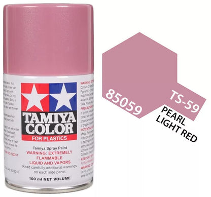 TS-59 Light Pearl Red Lacquer Spray Paint, 100ml