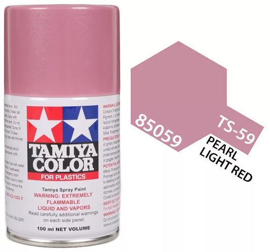 TS-59 Light Pearl Red Lacquer Spray Paint, 100ml