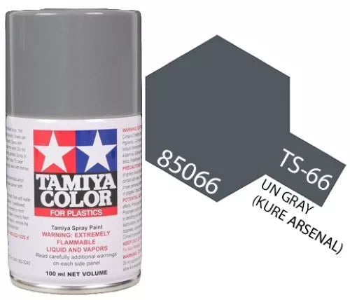 Tamiya TS-66 IJN Gray Kure Lacquer Spray Paint, 100ml product photo