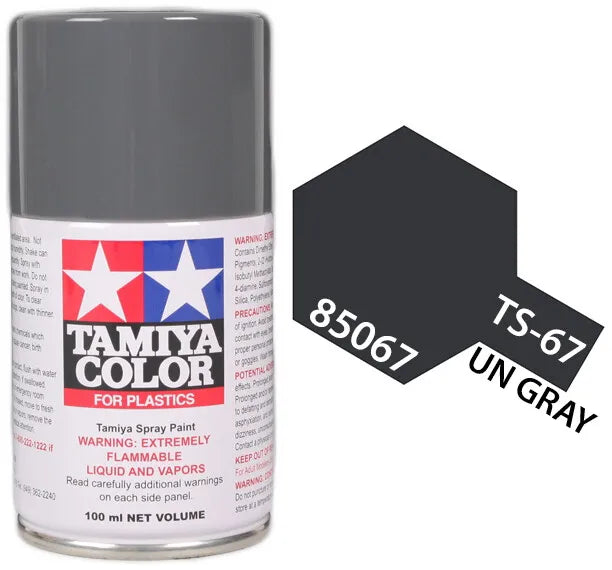 TS-67 IJN Gray Sasebo Lacquer Spray Paint, 100ml