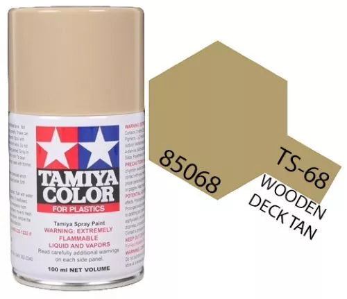 TS-68 WD Tan Lacquer Spray Paint,  100ml