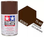 Tamiya TS-69 LD Brown Lacquer Spray Paint, 100ml product photo