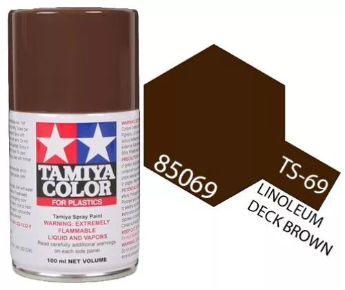 Tamiya TS-69 LD Brown Lacquer Spray Paint, 100ml product photo
