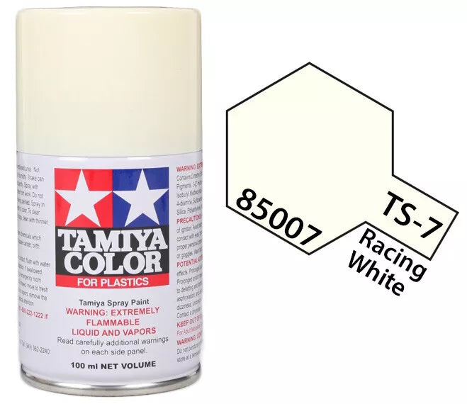 TS-7 Racing White Lacquer Paint 100ml