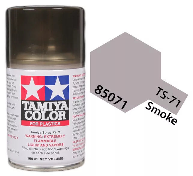 Tamiya TS-71 Smoke Lacquer Spray Paint, 100ml product photo