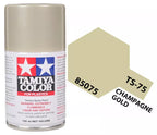 Tamiya TS-75 Champagne Gold Lacquer Spray Paint, 100ml product photo