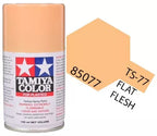 Tamiya TS-77 Flat Flesh 2 Lacquer Spray Paint, 100ml product photo