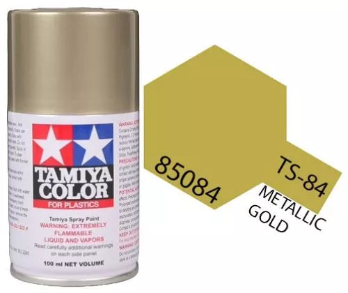 TS-84 Metallic Gold -Lacquer Spray Paint, 100ml