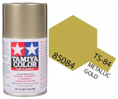 TS-84 Metallic Gold -Lacquer Spray Paint, 100ml
