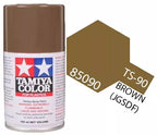 Tamiya TS-90 Brown (JGSDF) Lacquer Spray Paint, 100ml product photo