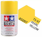 Tamiya TS-97 Pearl Yellow Lacquer Spray Paint, 100ml product photo