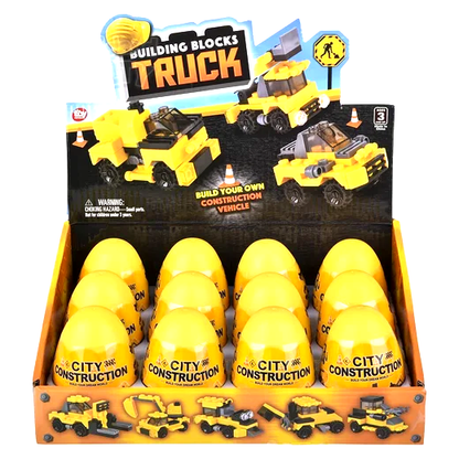 Building Block Construction Trucks