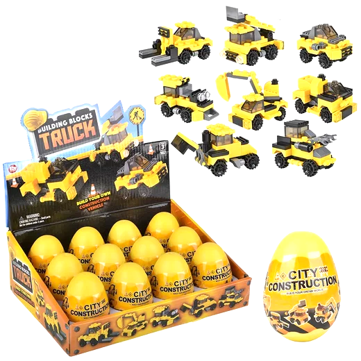 Building Block Construction Trucks
