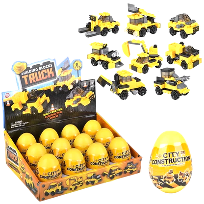 Building Block Construction Trucks
