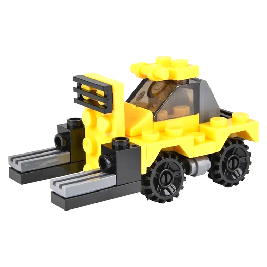 Building Block Construction Trucks