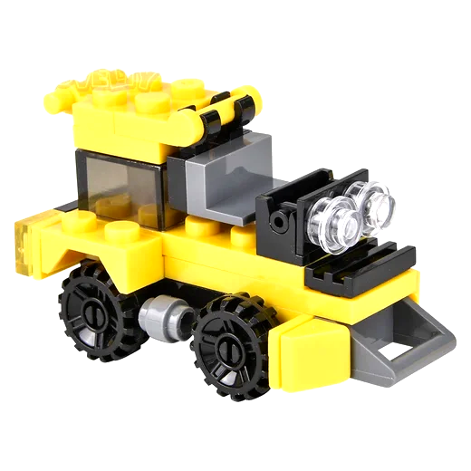 Building Block Construction Trucks