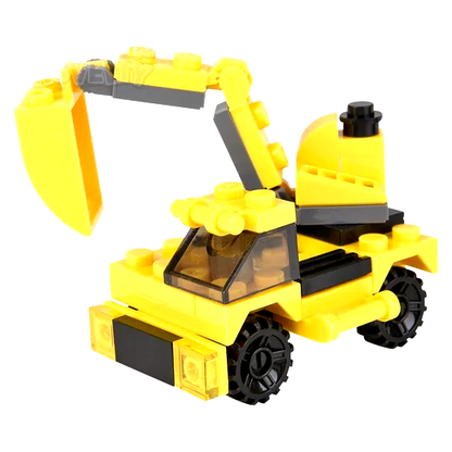 Building Block Construction Trucks