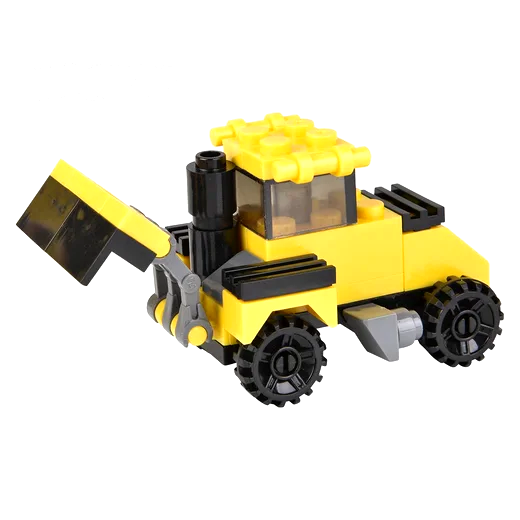 Building Block Construction Trucks