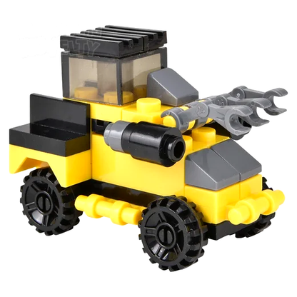 Building Block Construction Trucks