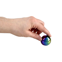 Load image into Gallery viewer, 1.5&quot; Rainbow Gyroscope Sphere
