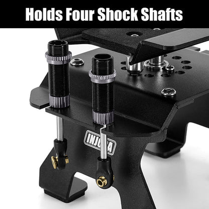 Aluminum RC Car Stand w/Shock Holder 1/24 Black