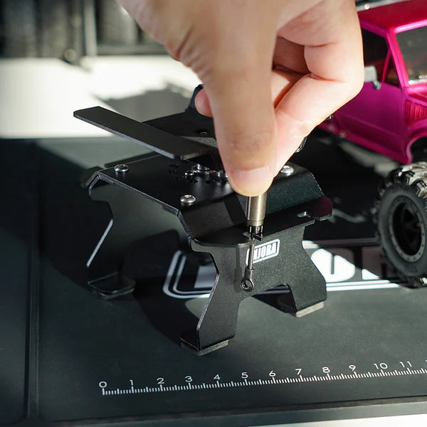 Aluminum RC Car Stand w/Shock Holder 1/24 Black