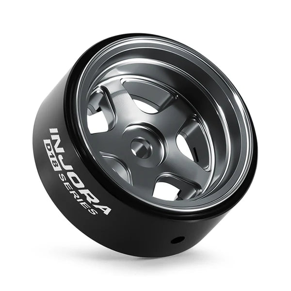0.7" 5-Spoke Aluminum D18 Wheels (4) Titanium
